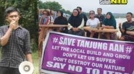 Serikat Mahasiswa Teres Bereng menolak keras penggusuran Tanjung Aan oleh ITDC. Mereka menilai ini bentuk perampasan ruang hidup rakyat demi investor.