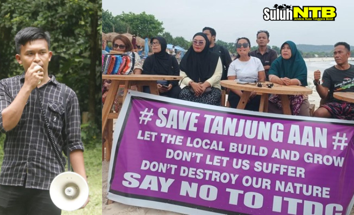 Serikat Mahasiswa Teres Bereng menolak keras penggusuran Tanjung Aan oleh ITDC. Mereka menilai ini bentuk perampasan ruang hidup rakyat demi investor.