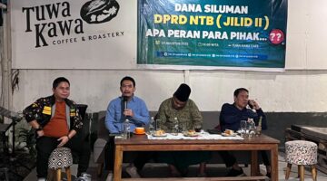 Padati Diskusi Jumat Menggugat PW Ansor, Aktivis Desak Aparat Hukum Segera Tetapkan Tersangka Dana Siluman DPRD NTB