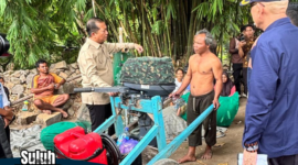 Gubernur Iqbal saat berdialog dengan warga Desa Malaka KLU, Kamis 8 Januari 2026 (Dok. Diskominfotik NTB)