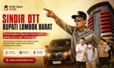 Ali BD Sindir OTT Bupati Lobar, Pertanyakan Mantan Wakil Ketua KPK yang Lama Jadi Tersangka